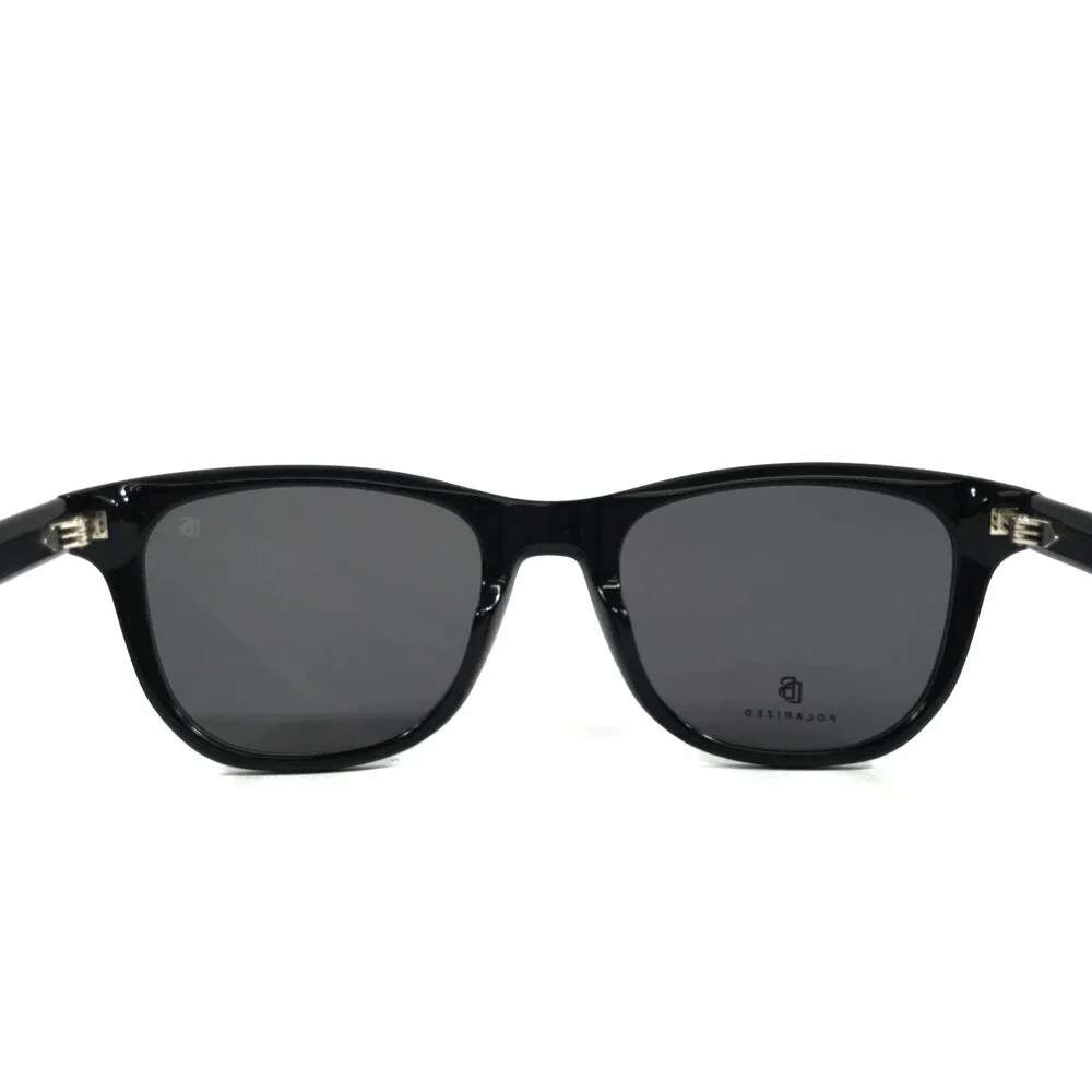 David Beckham Sunglasses DB1113/S 08AM9 Black Frames with Gray Polarized Lenses